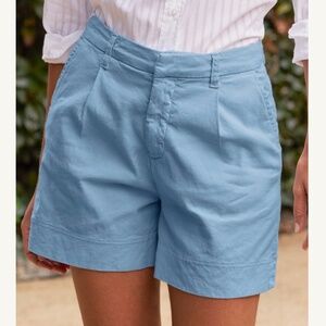 NWOT Frank & Eileen Waterford Shorts in Hydrangea Size 8